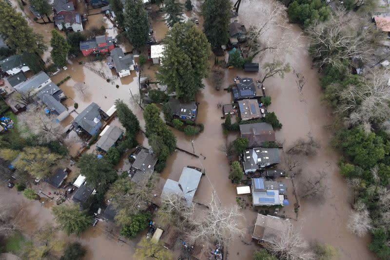 Storms hit California