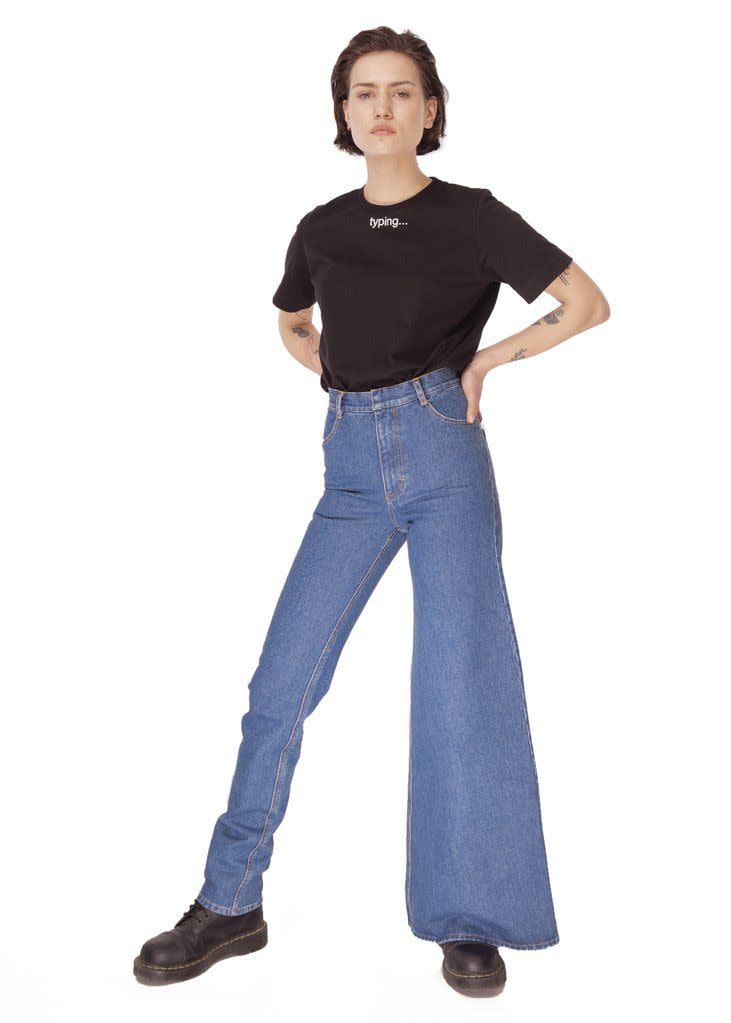 don't you worry wide leg carpenter jeans