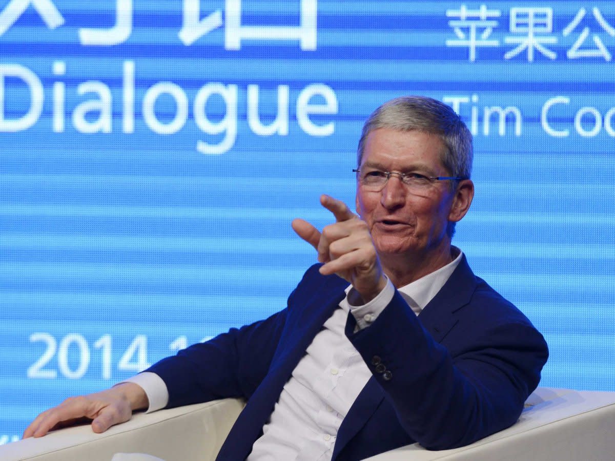 tim cook china