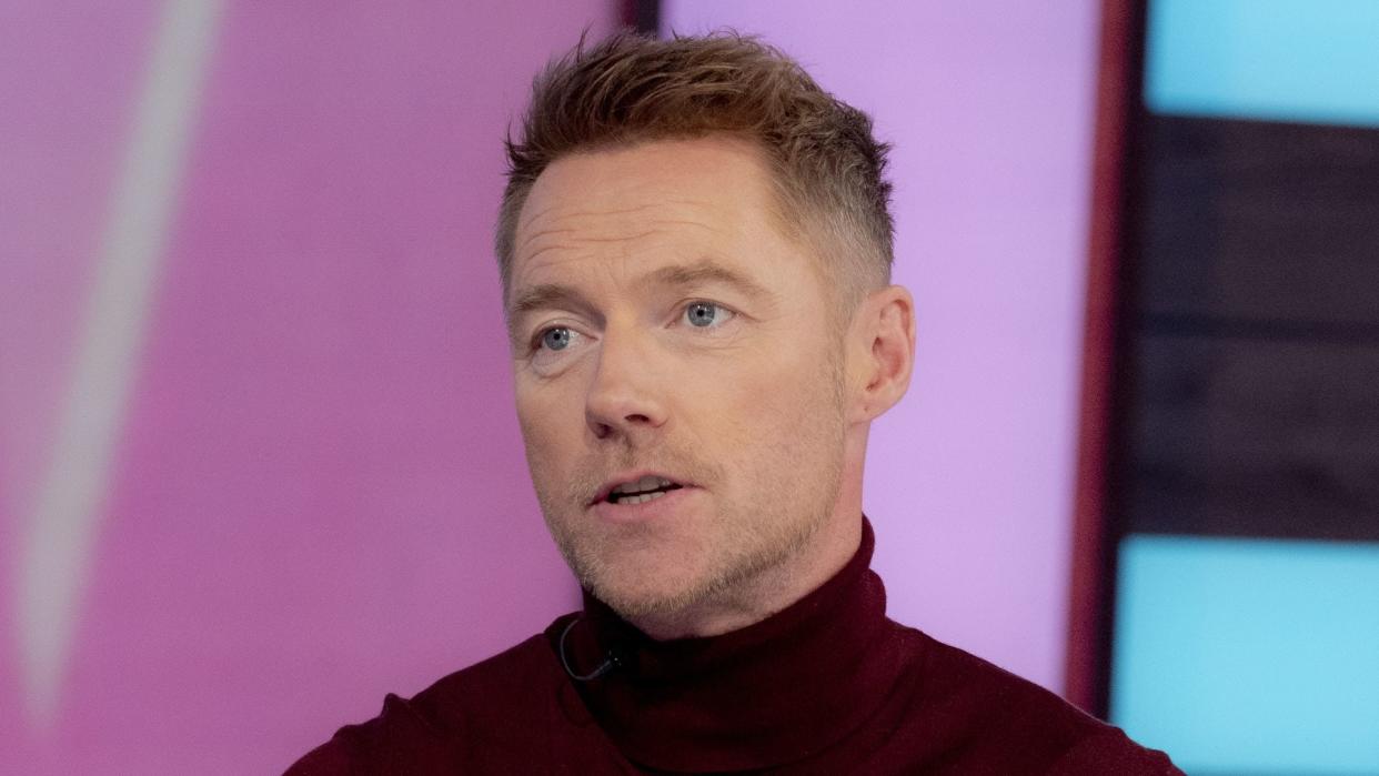 Ronan Keating Loose Men' TV show