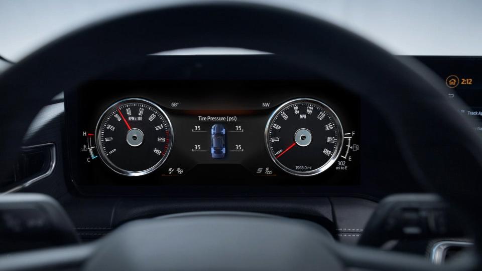 All 7th-Gen Ford Mustangs Get 1965-Style Digital Gauges in Free OTA Update photo