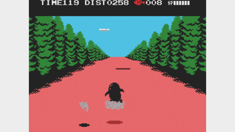 Penguin Adventure on the MSX