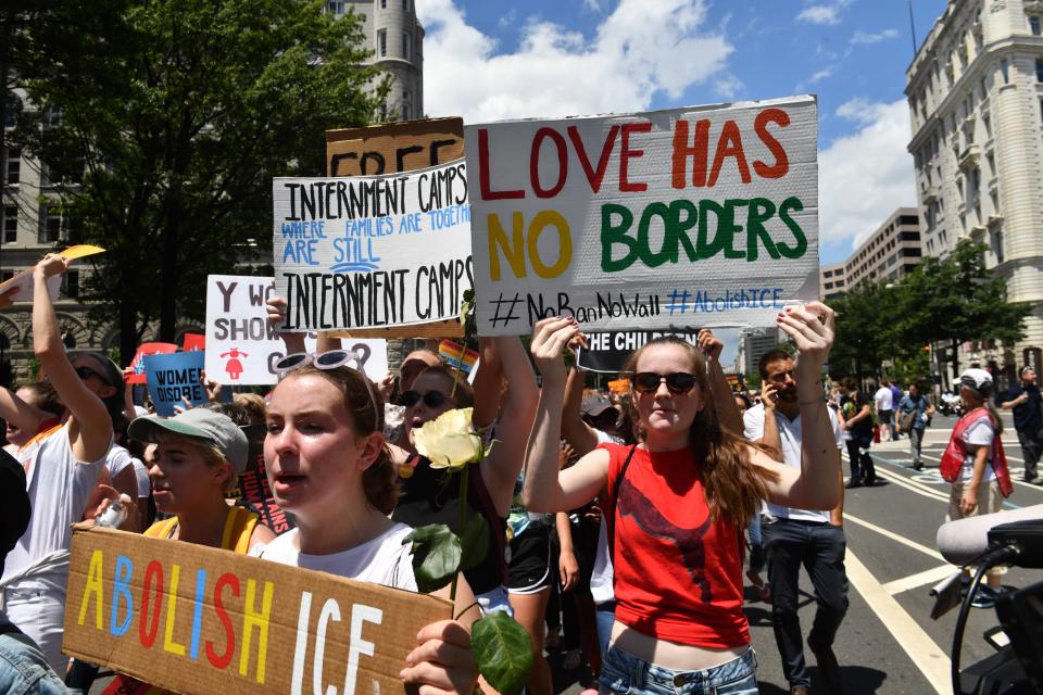 Immigration activists rally in Washington D.C.