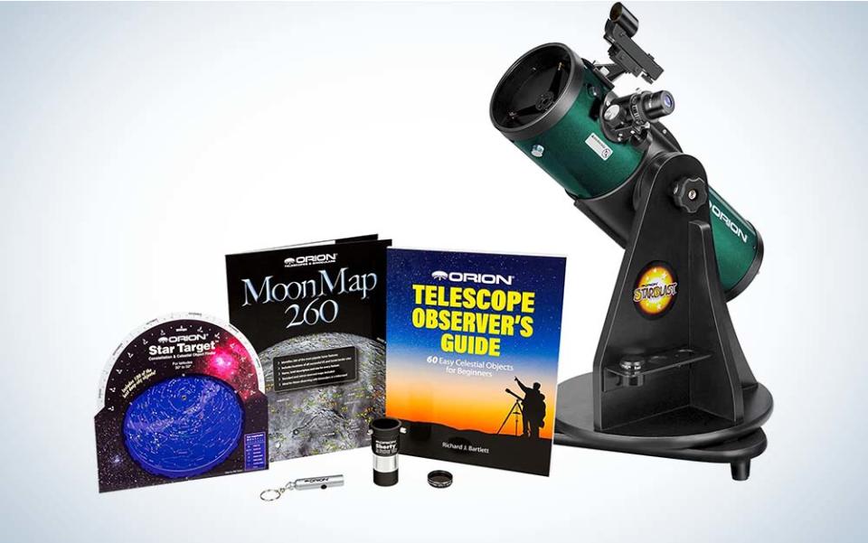 The Orion Starblast is one of the best telescopes for tabletops.