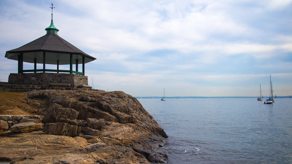 The Gazebo at Larchmont, New York, USA - Image.