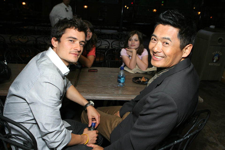 Orlando Bloom and Chow Yun Fat