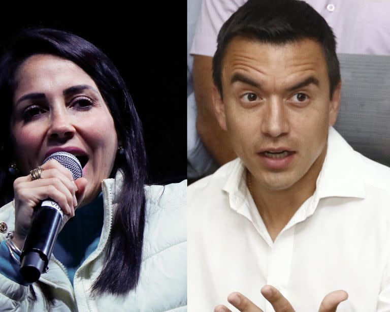 Luisa González y Daniel Noboa se medirán en un debate decisivo