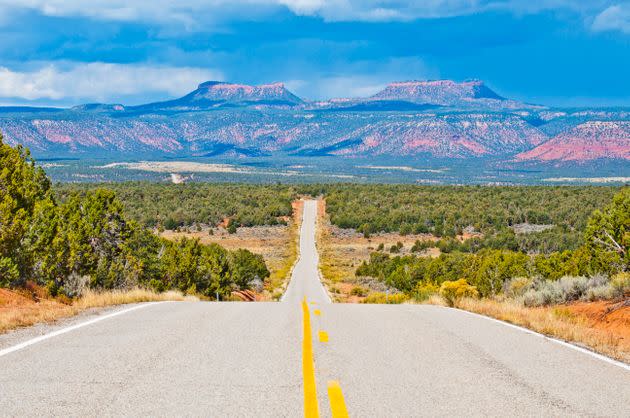 Named after a pair of buttes, Bears Ears National Monument in Utah is home to thousands of Native American archeological and cultural sites and is considered sacred to many tribes. (Photo: Danita Delimont via Getty Images)