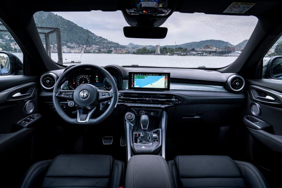Where the Alfa scores highly is the interior ambience (Alfa Romeo)