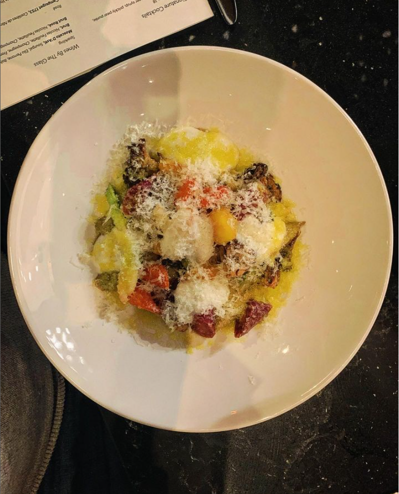 The pot roast agnolotti at Alara restaurant in Madisonville