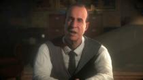 Was ist wohl schauriger? Clowns oder Vogelscheuchen? Spinnen oder Klapperschlangen? Im PS4-Horror-Thriller "Until Dawn" von Sony übernimmt der Schwede Peter Stormare zwischen den einzelnen Kapiteln die Rolle eines Psycho-Klempners. Im Zwiegespräch mit dem Spieler will er herausfinden, wovor sich der besonders fürchtet. (Bild: Sony)