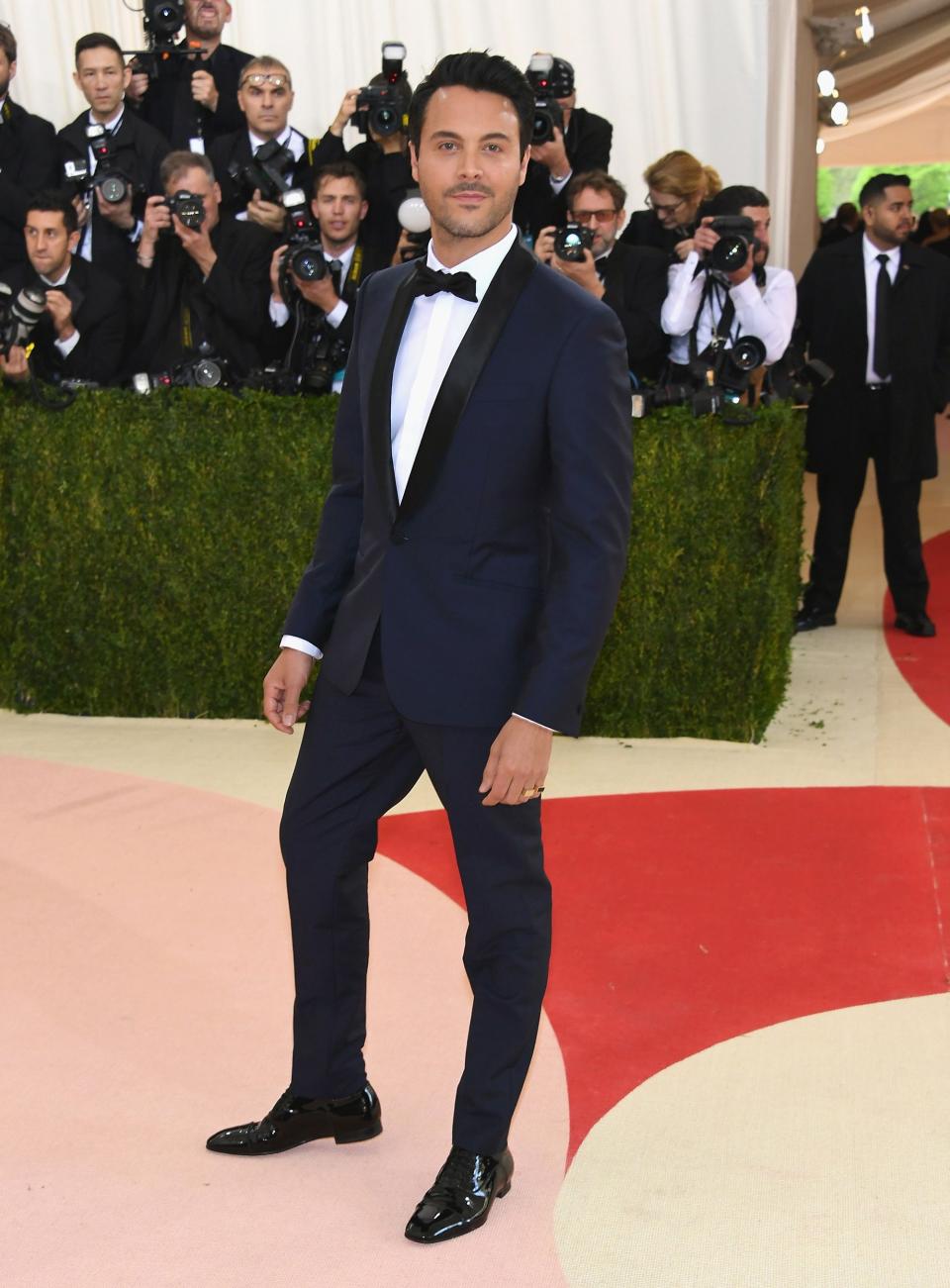 <h1 class="title">Jack Huston in Alexander McQueen and Christian Louboutin shoes</h1><cite class="credit">Photo: Getty Images</cite>