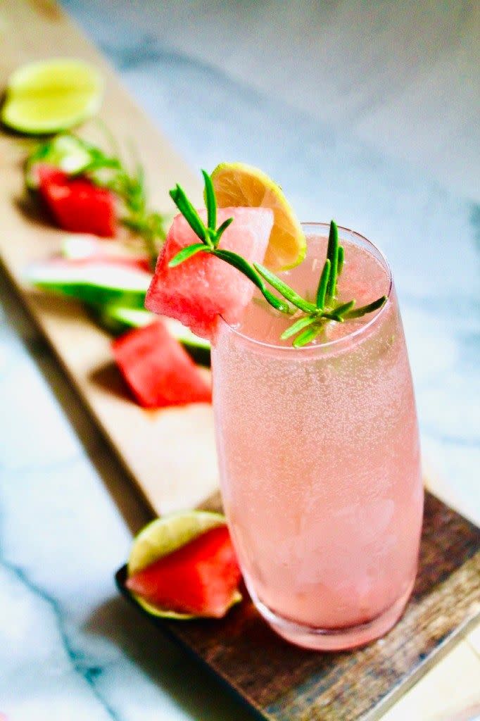 Watermelon Rosemary Spritzer