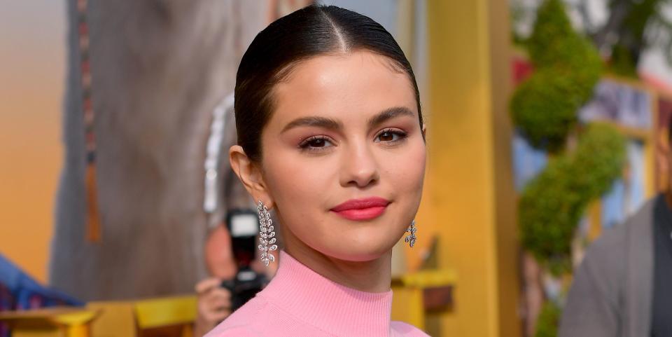 westwood, california january 11 selena gomez attends the premiere of universal pictures dolittle at regency village theatre on january 11, 2020 in westwood, california photo by matt winkelmeyergetty images