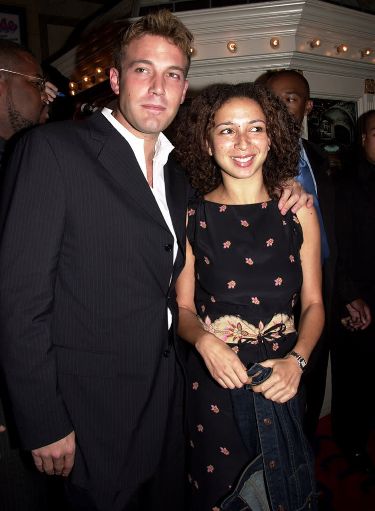 Ben Affleck and Maya Rudolph 