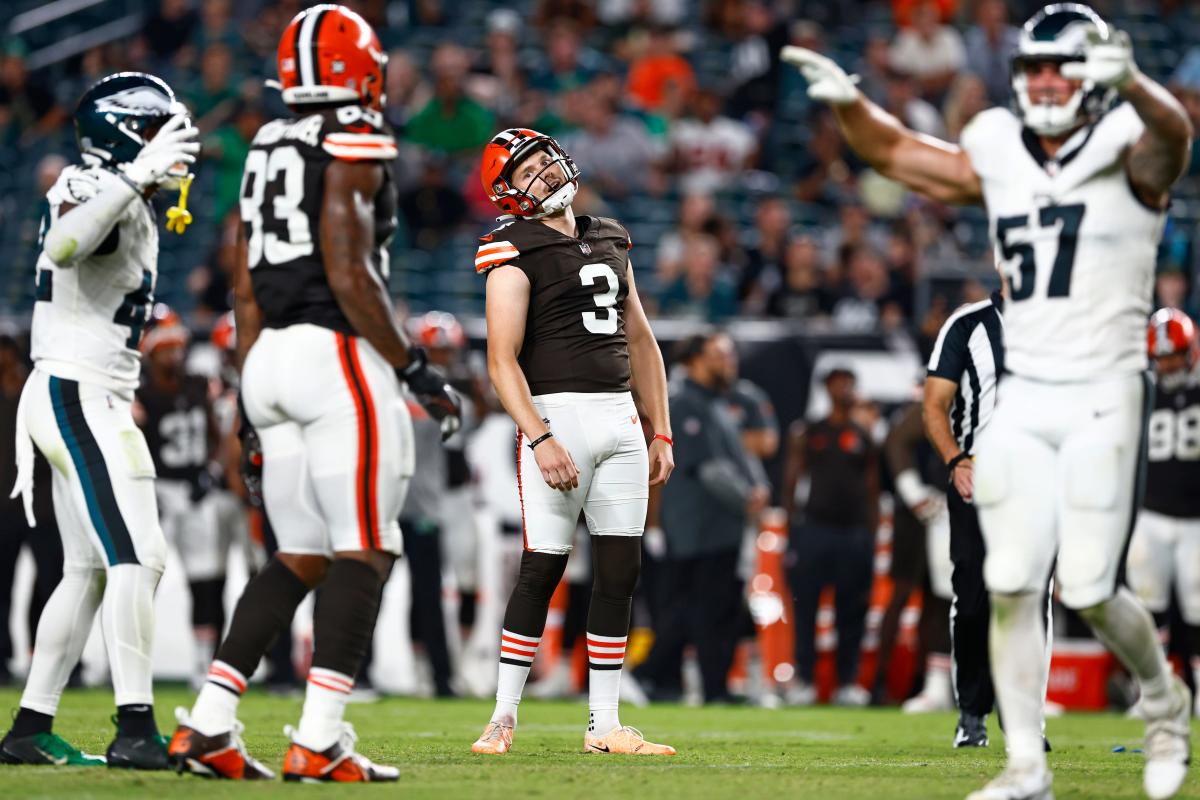 Cleveland Browns kicker Cade York to be let go after trade for Chargers