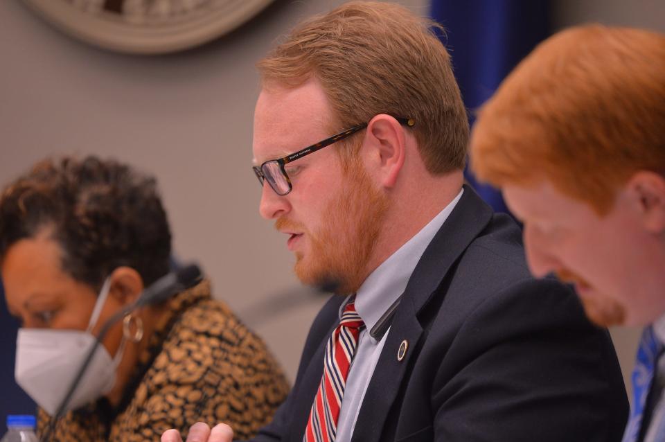 The Spartanburg County Legislative Delegation, including Rep. Steven Long, held a public meeting at the Spartanburg County Council chambers in Spartanburg, Monday evening, February 7, 2022. 