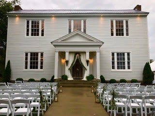 Briar Rose Hill, a historic 1850s home in Bethpage, books weddings and events.