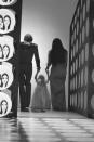 <p>The daughter of Sonny and Cher Bono, who now identifies as Chaz Bono, visited the set of <em>The Sonny & Cher </em><em>Comedy Hour</em> in 1971. Here, they all walk off the stage at the end of an episode holding hands. Face it: Not many kids get to be on TV. </p>