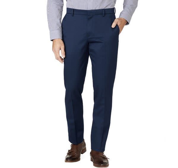 The Tie Bar Classic Navy Stretch Chino Pants