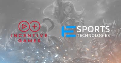 Esports Technologies Announces Agreement with Free-to-Play Games Provider Incentive Games