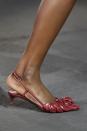 <p>If you're not into high heels, I totally get it. Kitten heels are your answer.</p><p><em>Valentino</em></p>