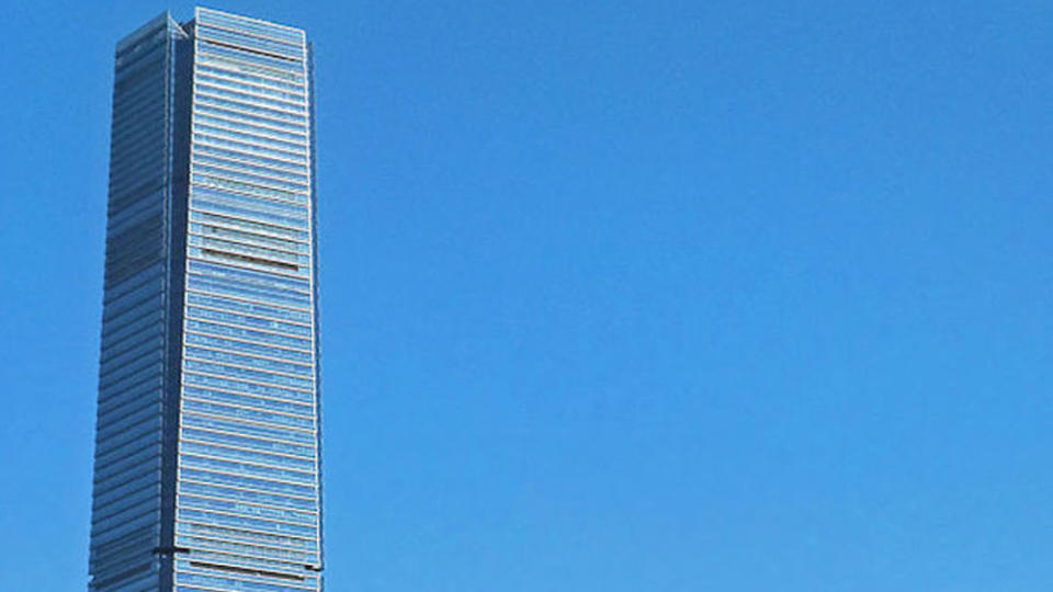 Zimmer mit Aussicht: International Commerce Center in Hongkong