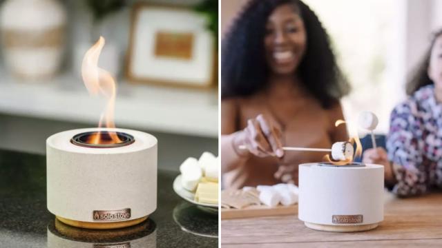 Solo Stove just released its smallest smokeless fire pit — and you can use  this one indoors