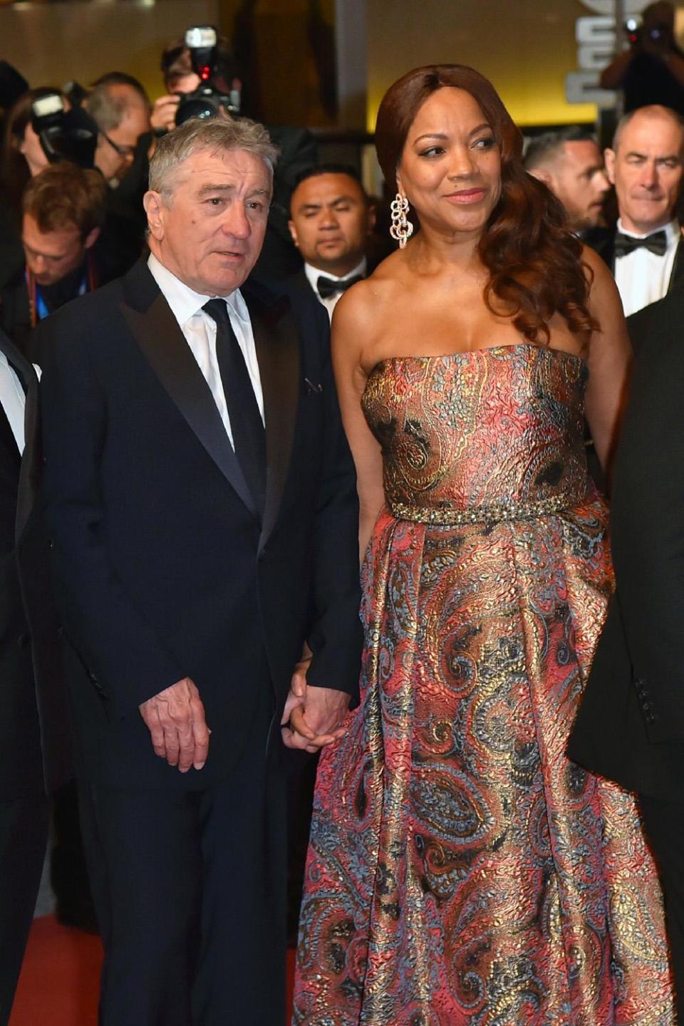 Speculation: Robert De Niro and Grace Hightower pictured at the Cannes Film Festival (Loic Venance/AFP/Getty )