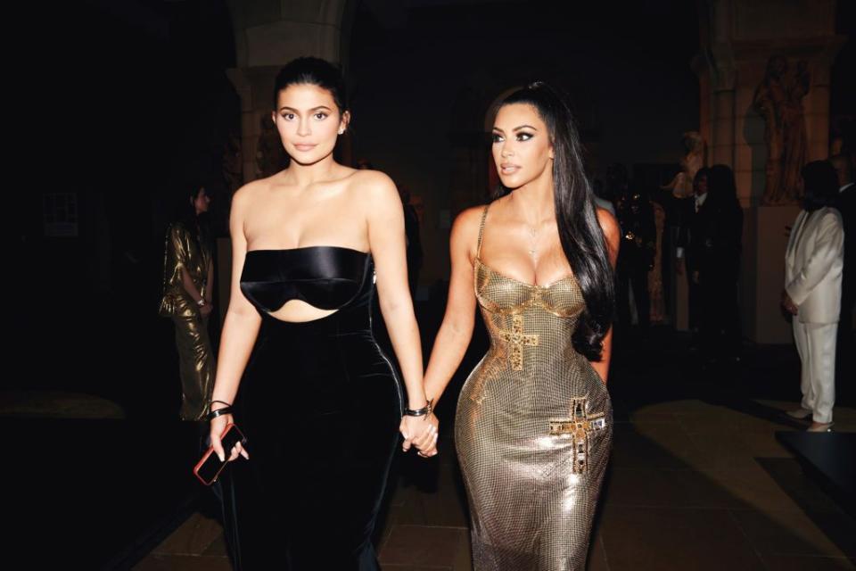 2018: Kylie Jenner and Kim Kardashian