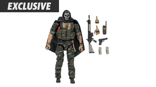 Call of Duty Simon Ghost Riley 7 Inch Action Figure Case