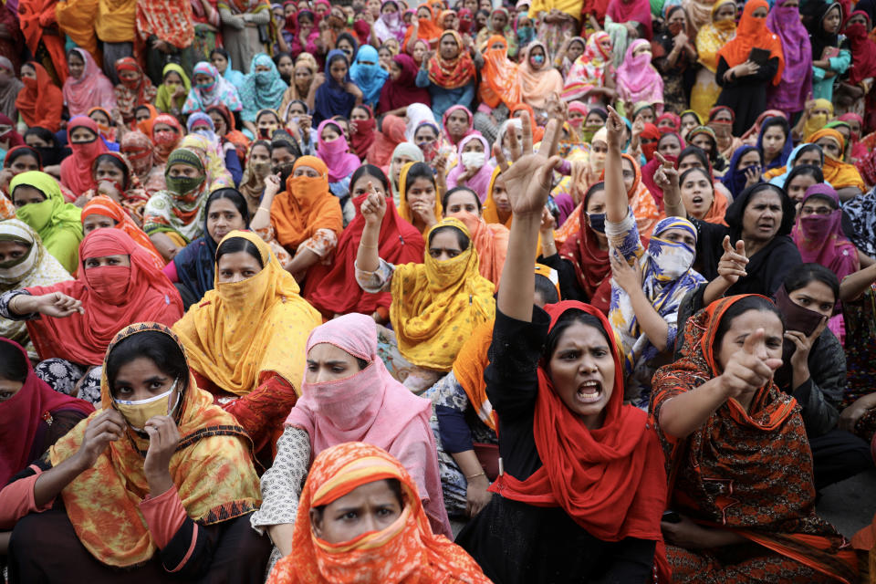 13 fotos que muestran la lucha de los trabajadores textiles de Bangladés por sus derechos