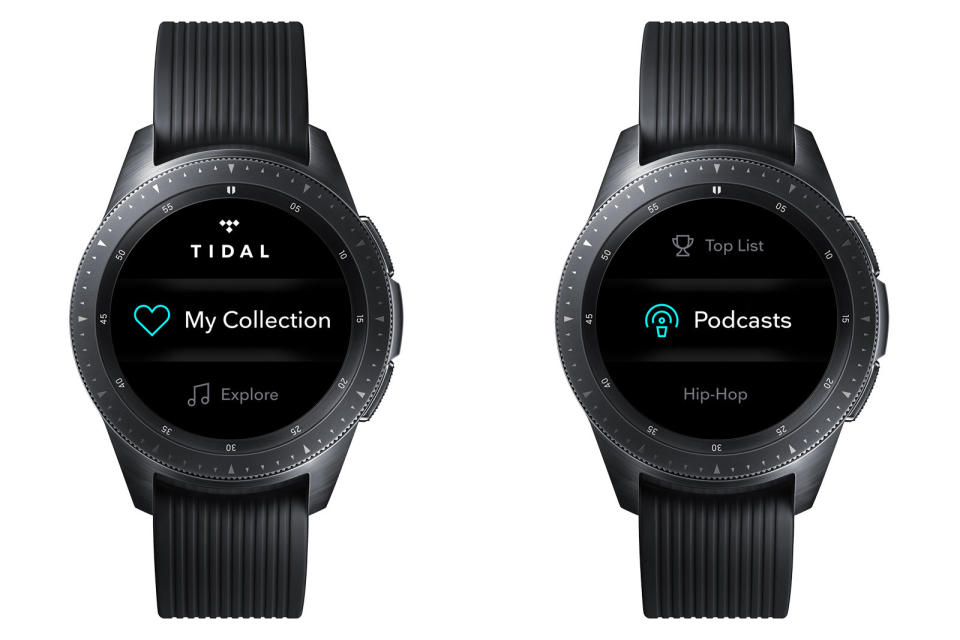 You now have another major choice for workout music on Samsung wristwear.
