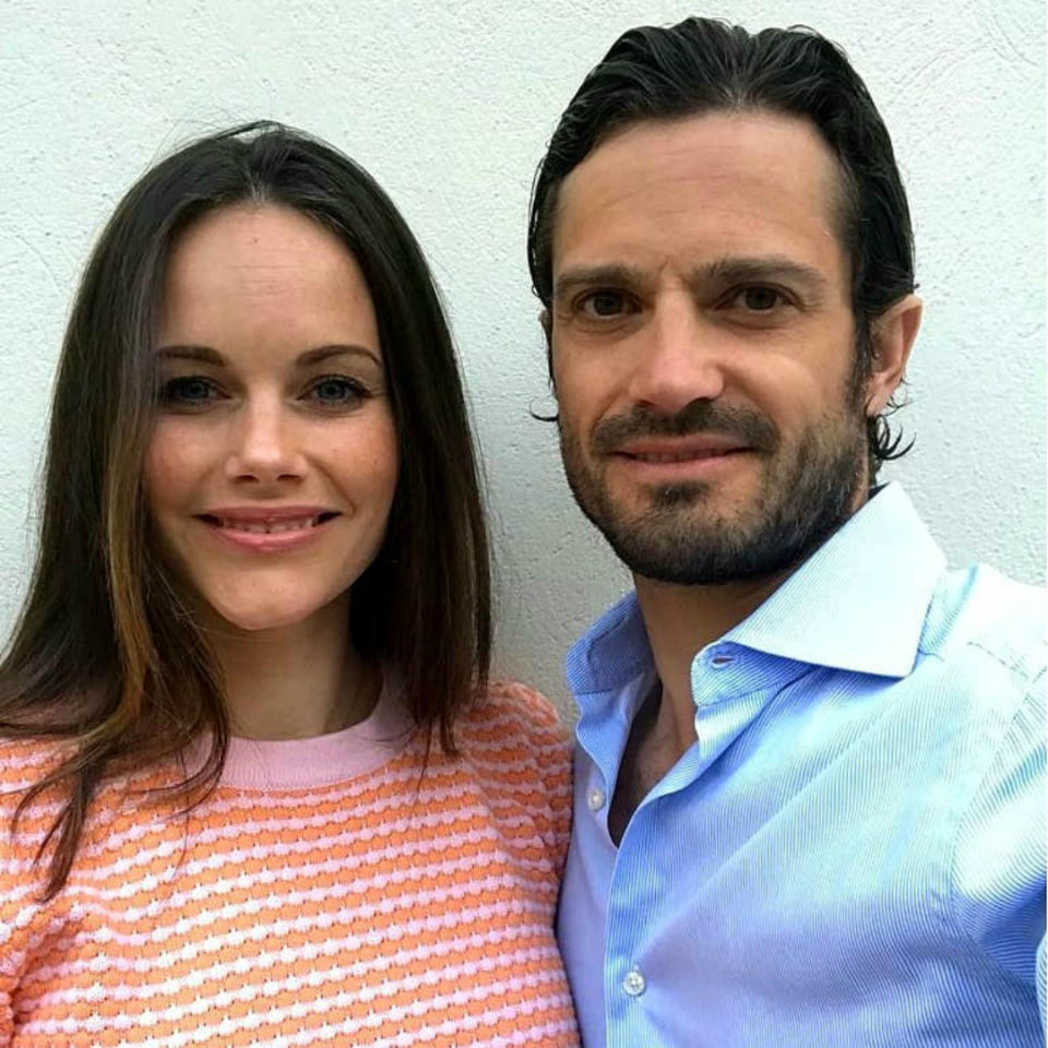 Carlos Felipe y Sofía de Suecia