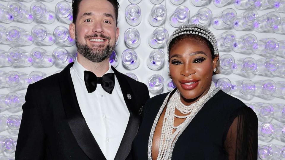 PHOTO: Alexis Ohanian and Serena Williams attend The 2023 Met Gala Celebrating 'Karl Lagerfeld: A Line Of Beauty' at The Metropolitan Museum of Art, May 1, 2023, in New York. (Cindy Ord/mg23/Getty Images)