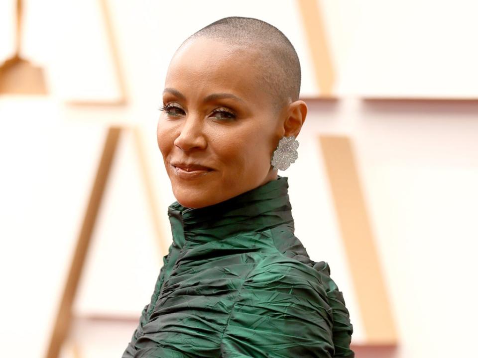 Jada Pinkett Smith spoke about her alopecia diagnosis in 2018 (Getty Images)