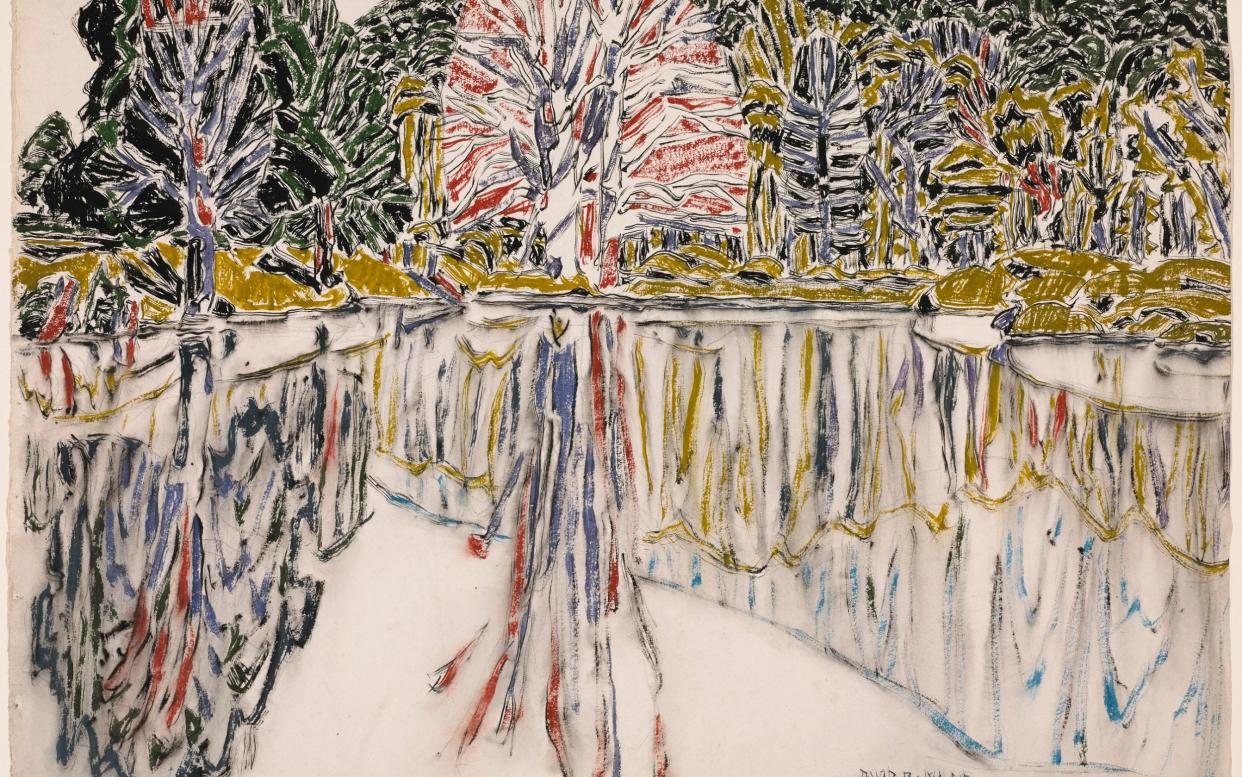 David Milne, Pink Reflections, Bishop’s Pond, 1920 - © The Estate of David Milne