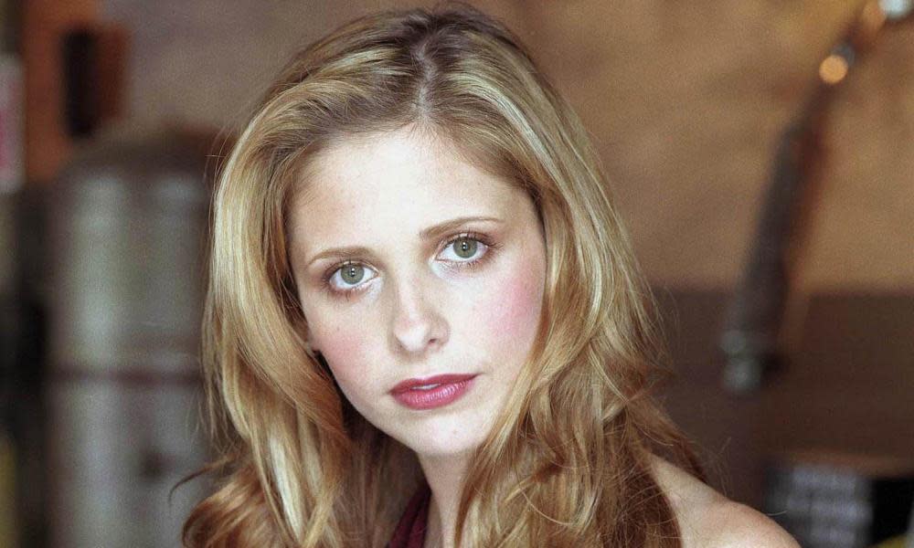 Lady and the vamps: Sarah Michelle Gellar as Buffy.