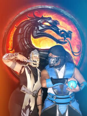 Scorpion and Sub-Zero from 