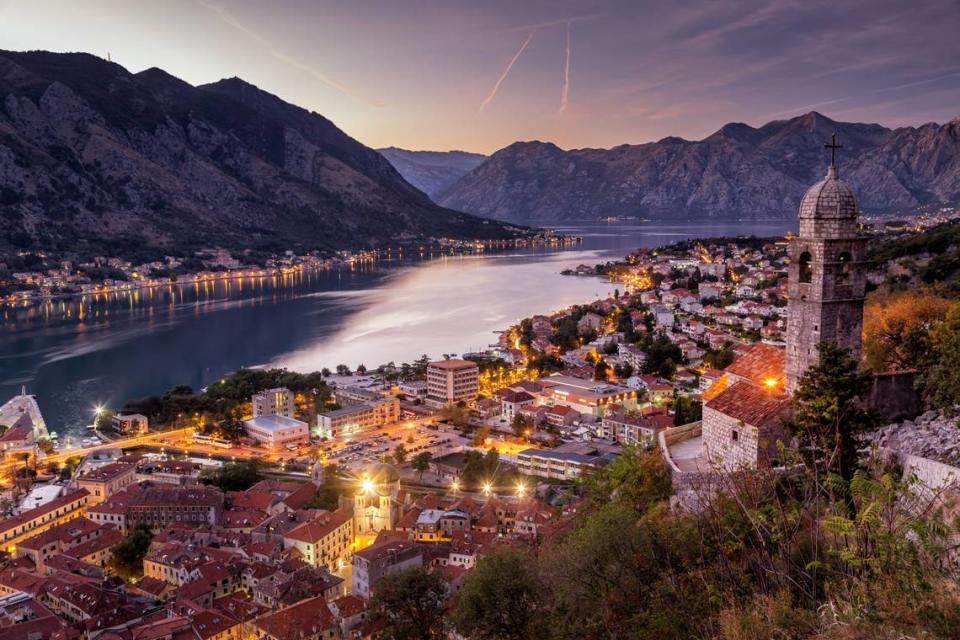 El pueblo de Kotor, una de las bellezas de Montenegro.