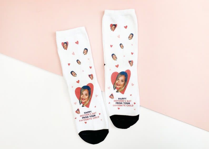 Personalized Happy Mother's Day Socks