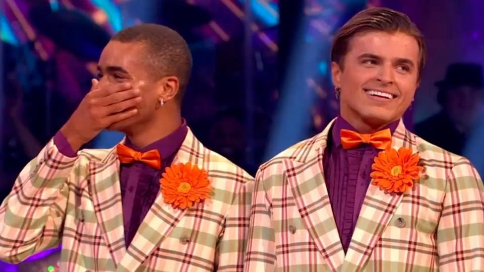 Layton Williams and Nikita Kuzmin on ‘Strictly Come Dancing’ (BBC)