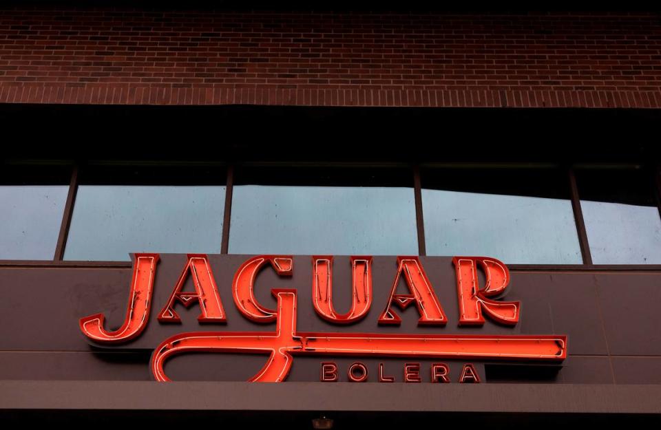 The exterior of Jaguar Bolera in Raleigh, N.C. on Tuesday, May 14, 2024.