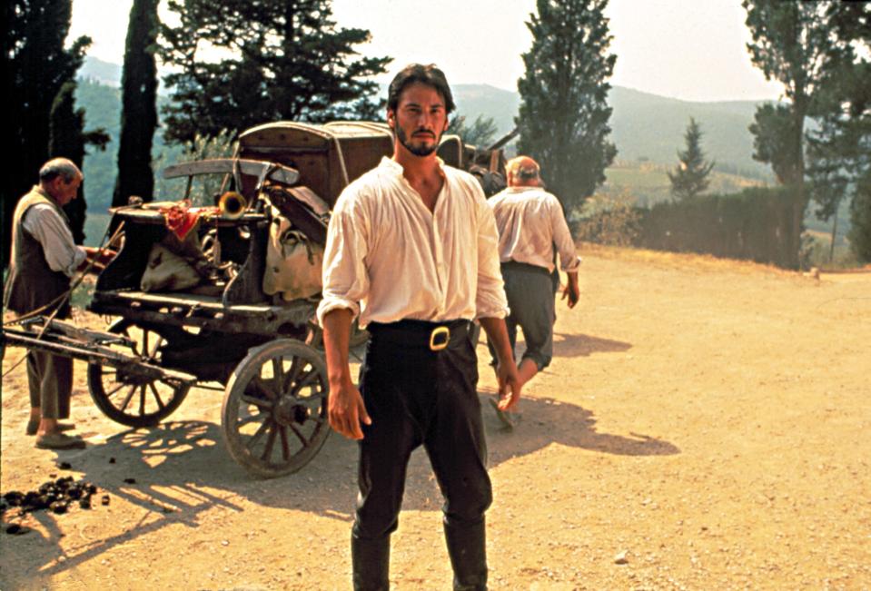 <h1 class="title">MUCH ADO ABOUT NOTHING, Keanu Reeves, 1993.</h1><cite class="credit">Everett Collection</cite>