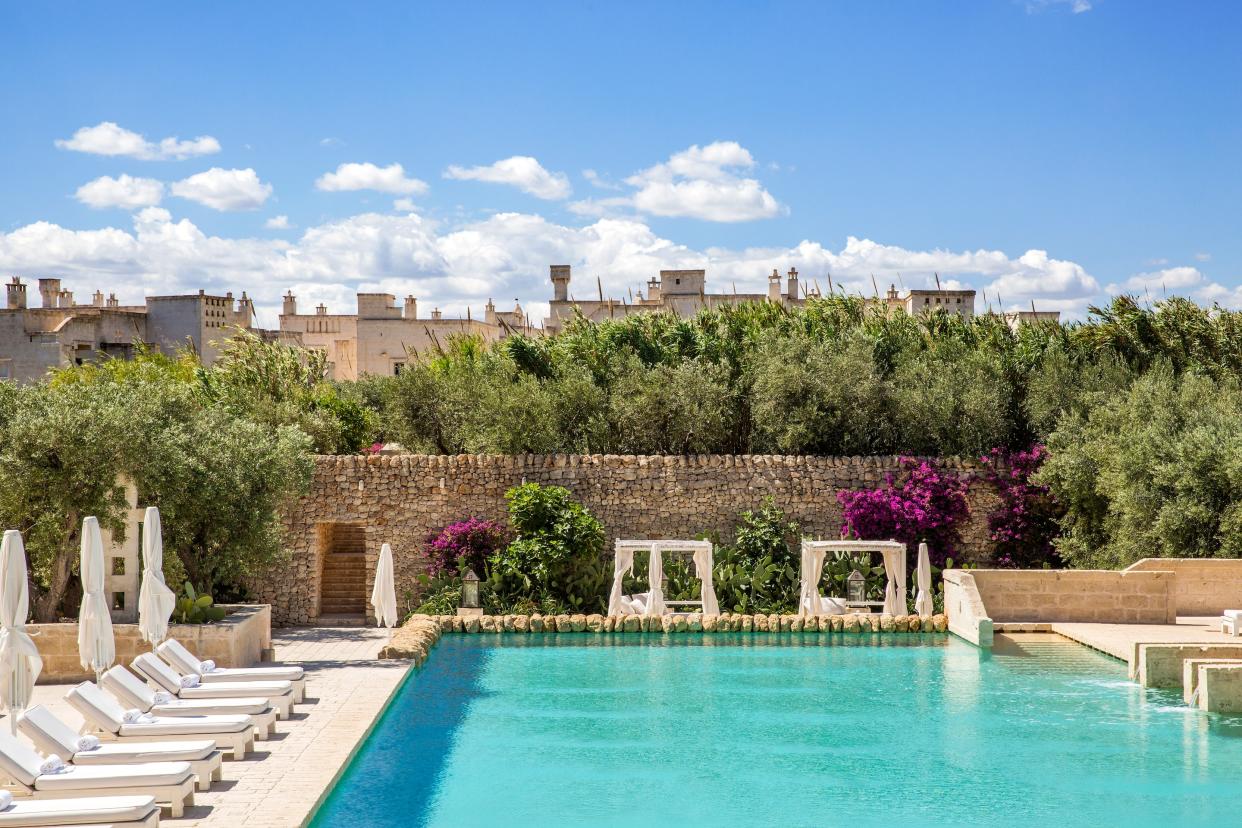 The hard choice to make at Borgo Egnazia would be deciding which of the four crystal pools to take a dip - Borgo Egnazia