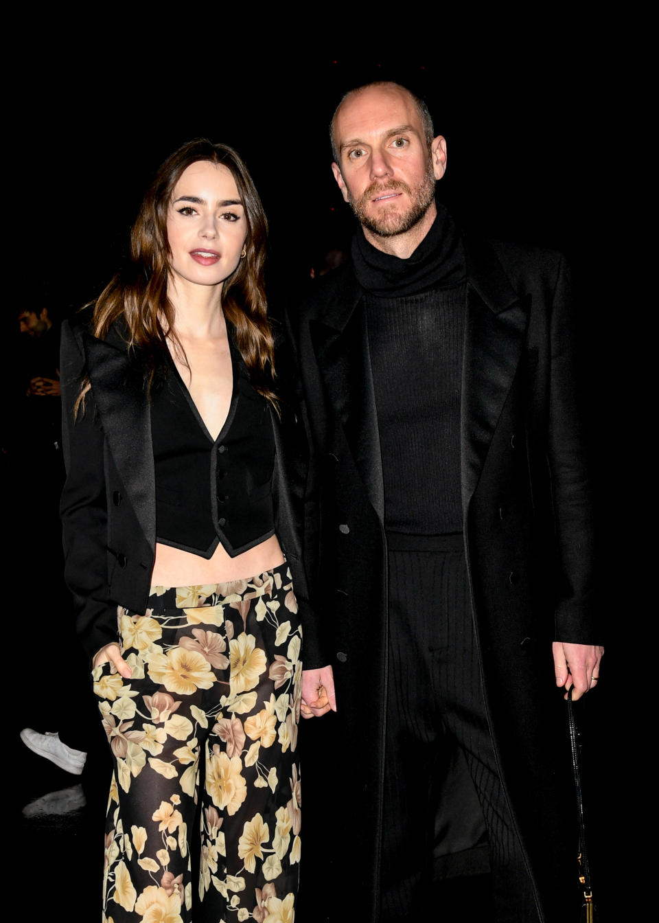 Lily Collins and Charlie McDowell