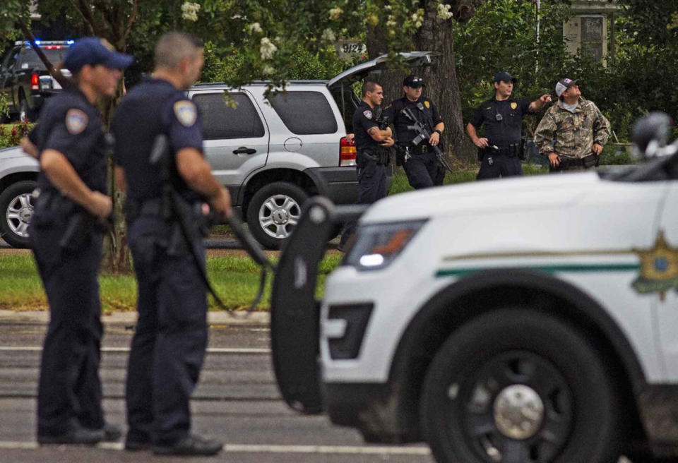 Several police officers shot in Baton Rouge