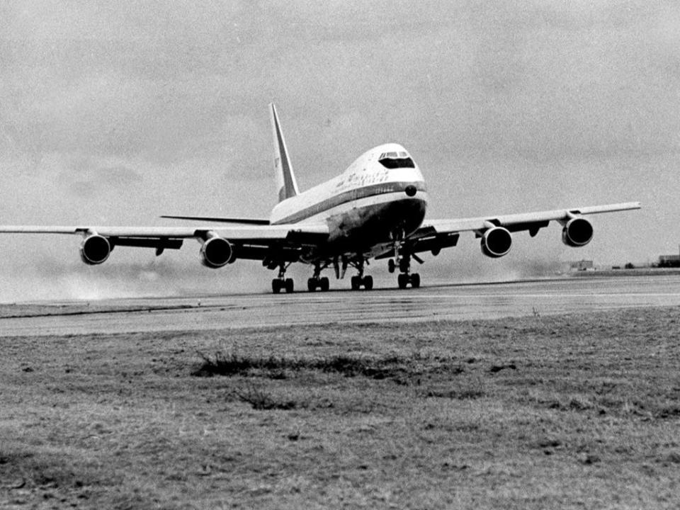 First-ever Boeing 747.