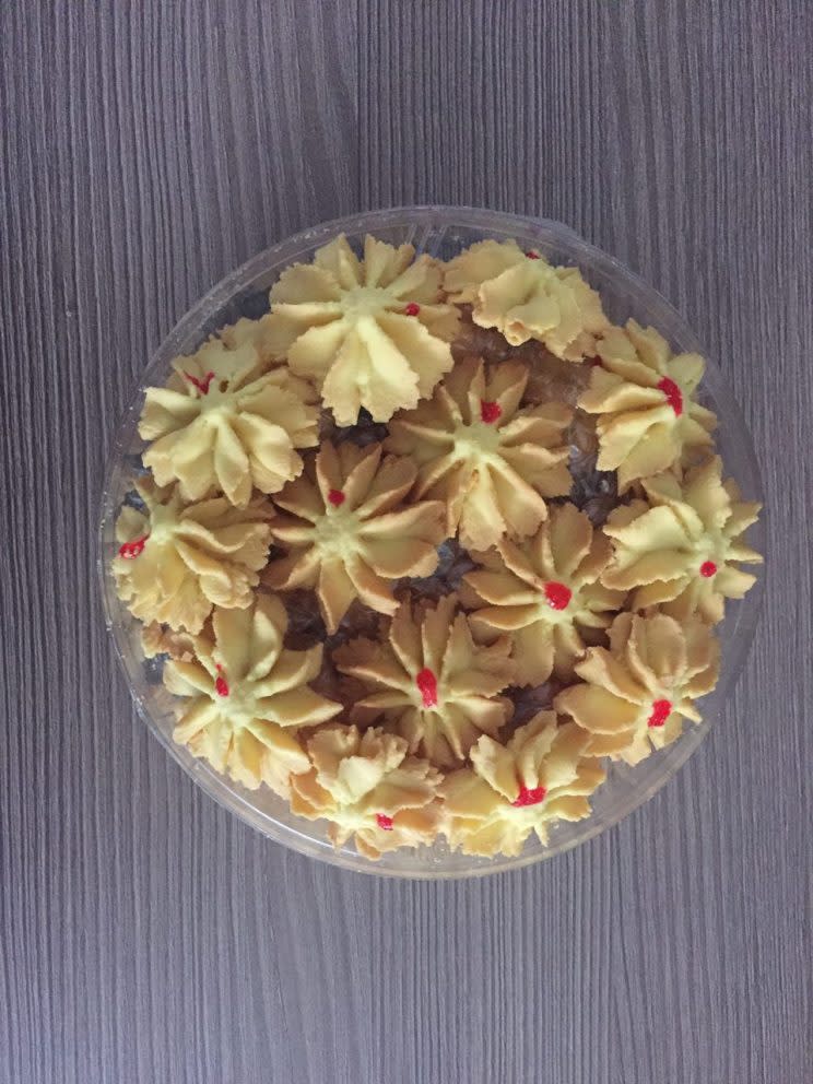 Dahlia Butter Cookies (Photo: Kerene Ng/Yahoo Lifestyle Singapore)