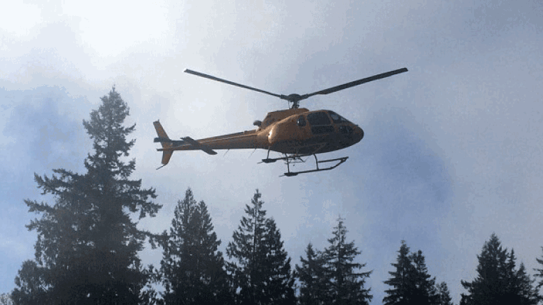 2 groups of hikers rescued by helicopter near Vancouver